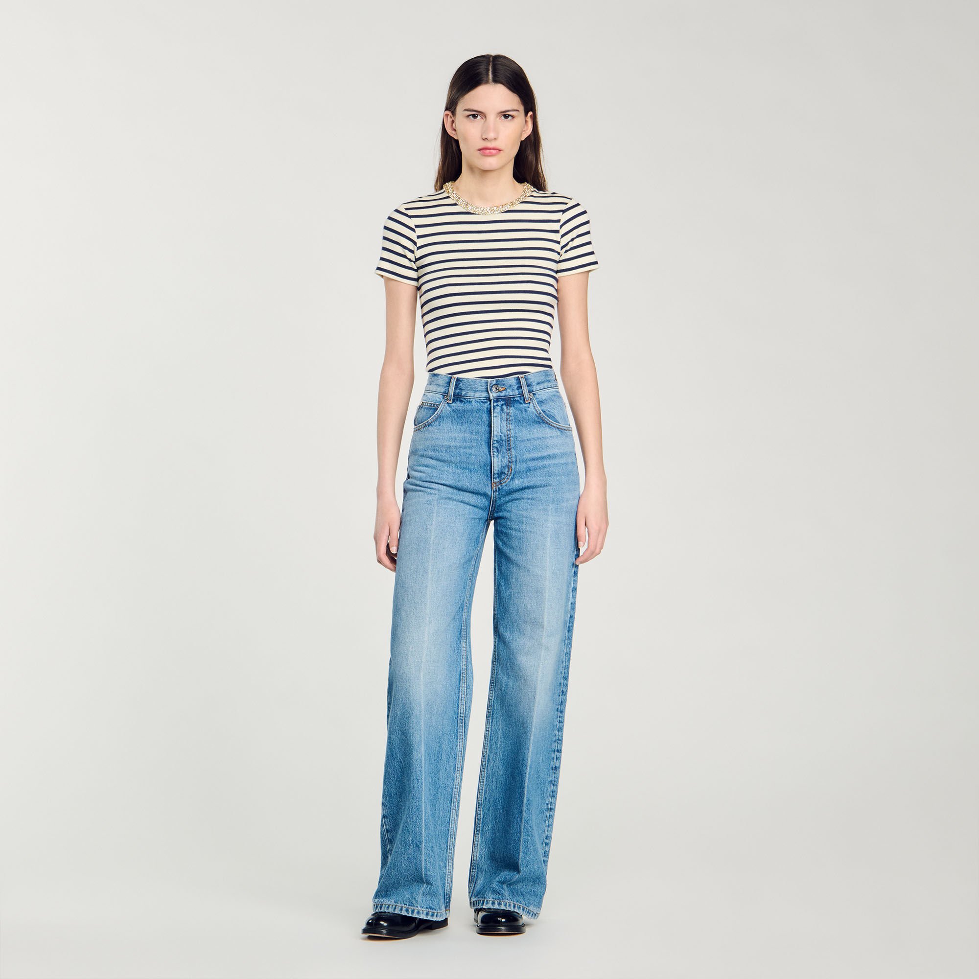 Faded jeans