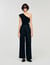 Asymmetric knit bodysuit
