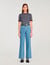 Two-tone cropped sweater