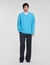 V-neck long-sleeve sweater