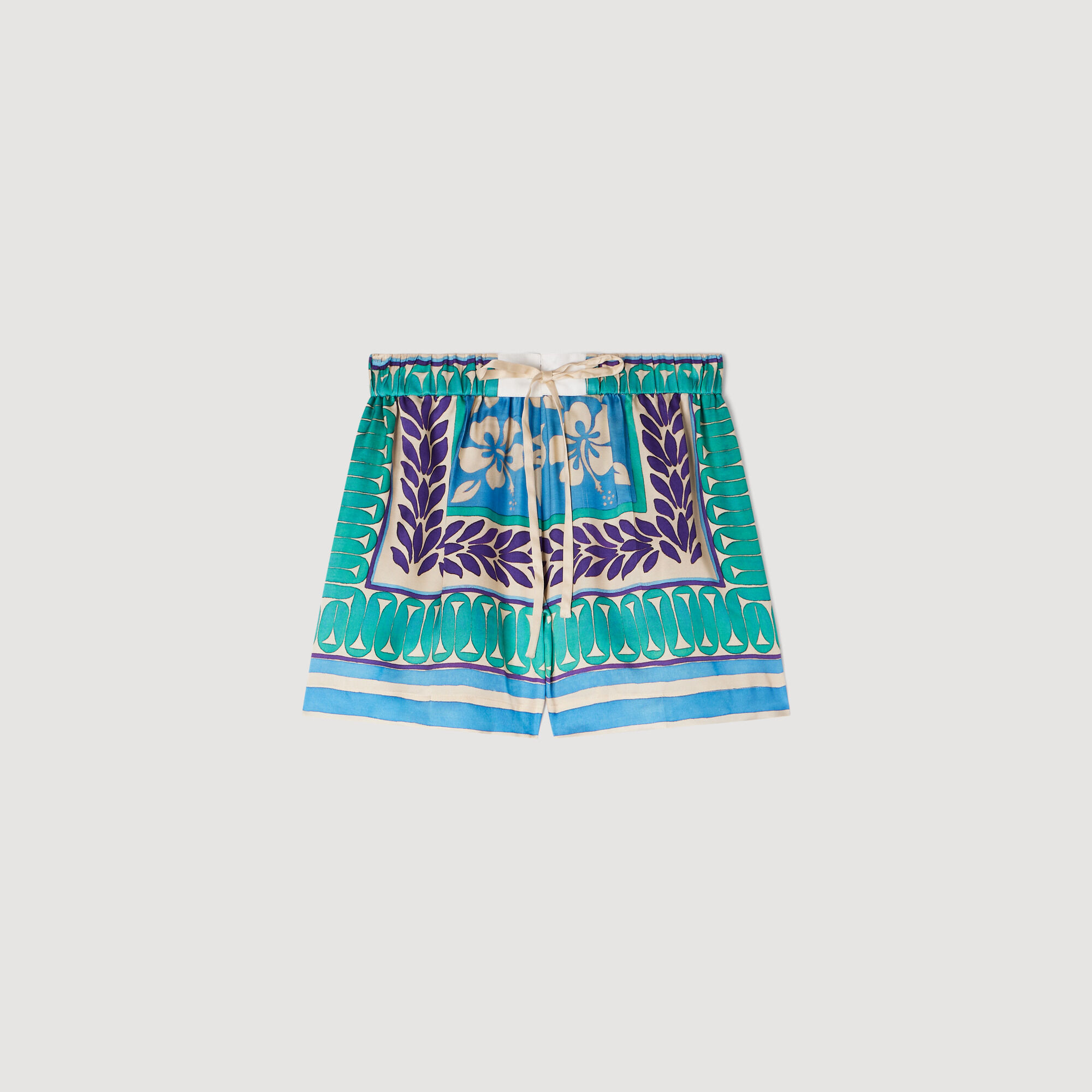 Floral print shorts