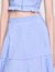 Long striped skirt