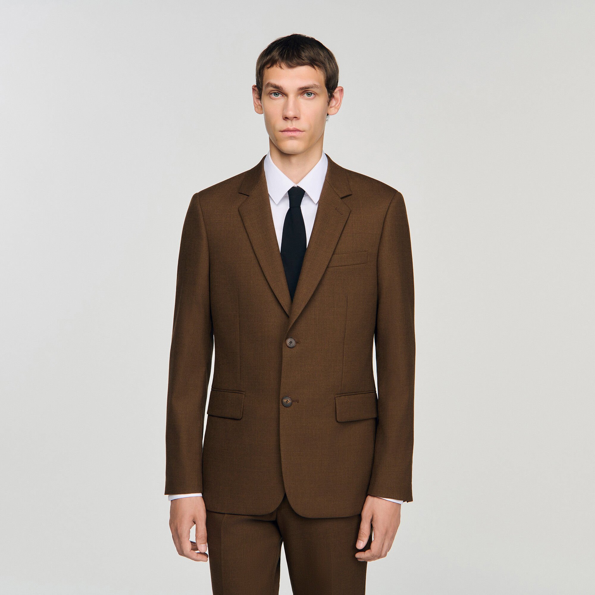 Wool suit jacket
