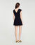 Pleated playsuit