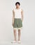 Patterned Flowy Bermuda shorts