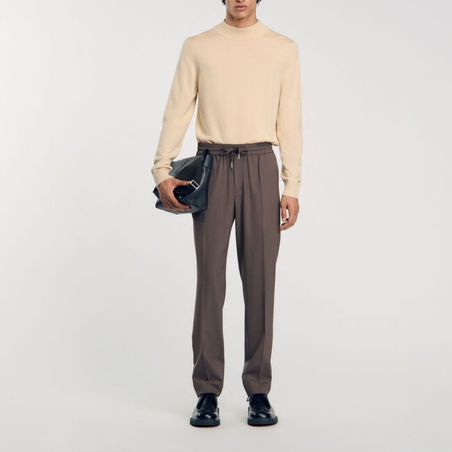 Elasticated waist trousers