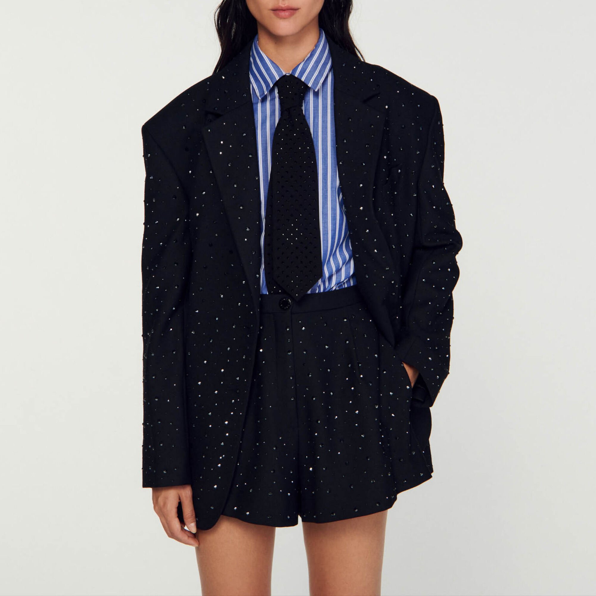 Rhinestone shorts
