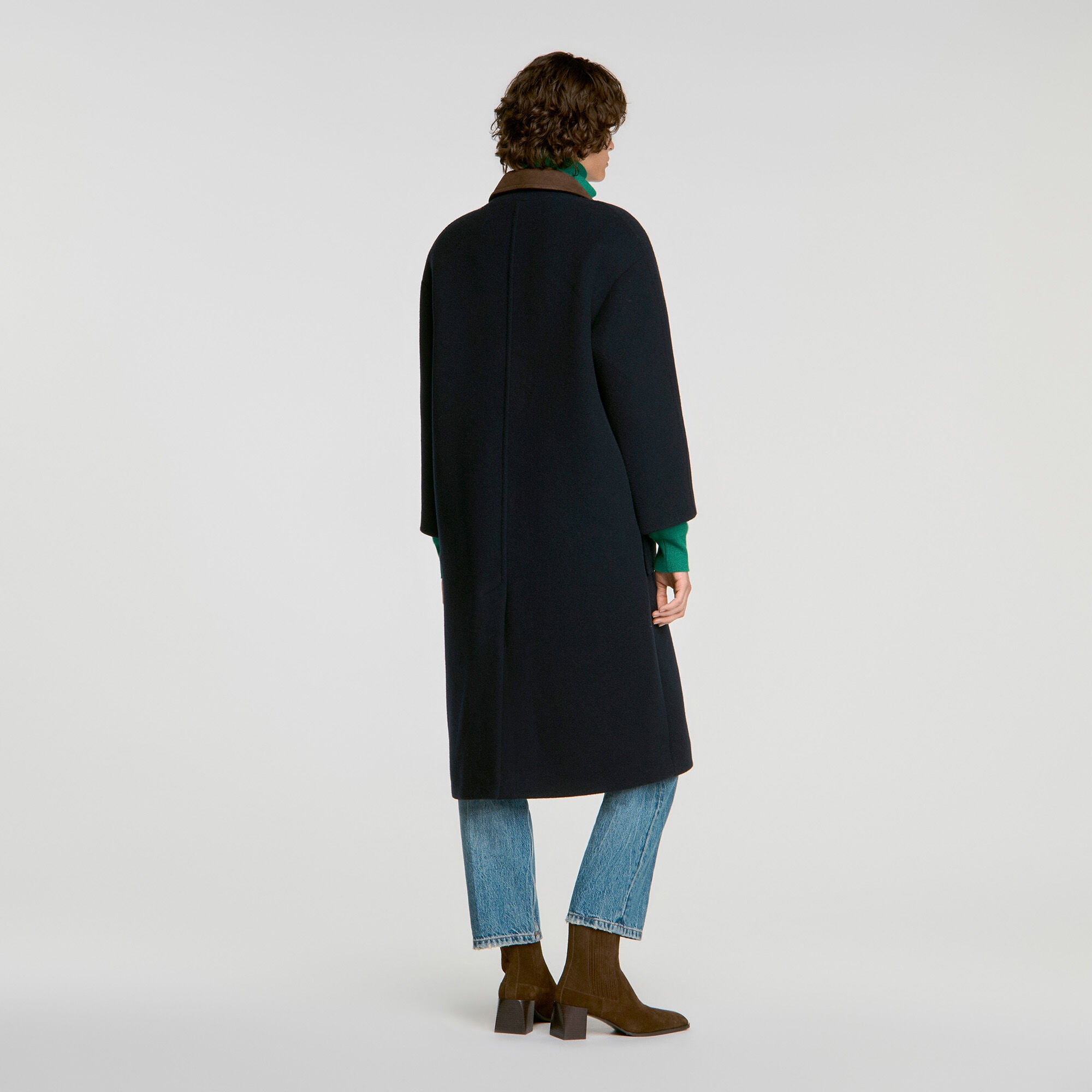 Double-faced wool duffel coat - Women | Sandro