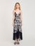 Floral print maxi dress