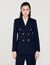 Double-breasted suit jacket