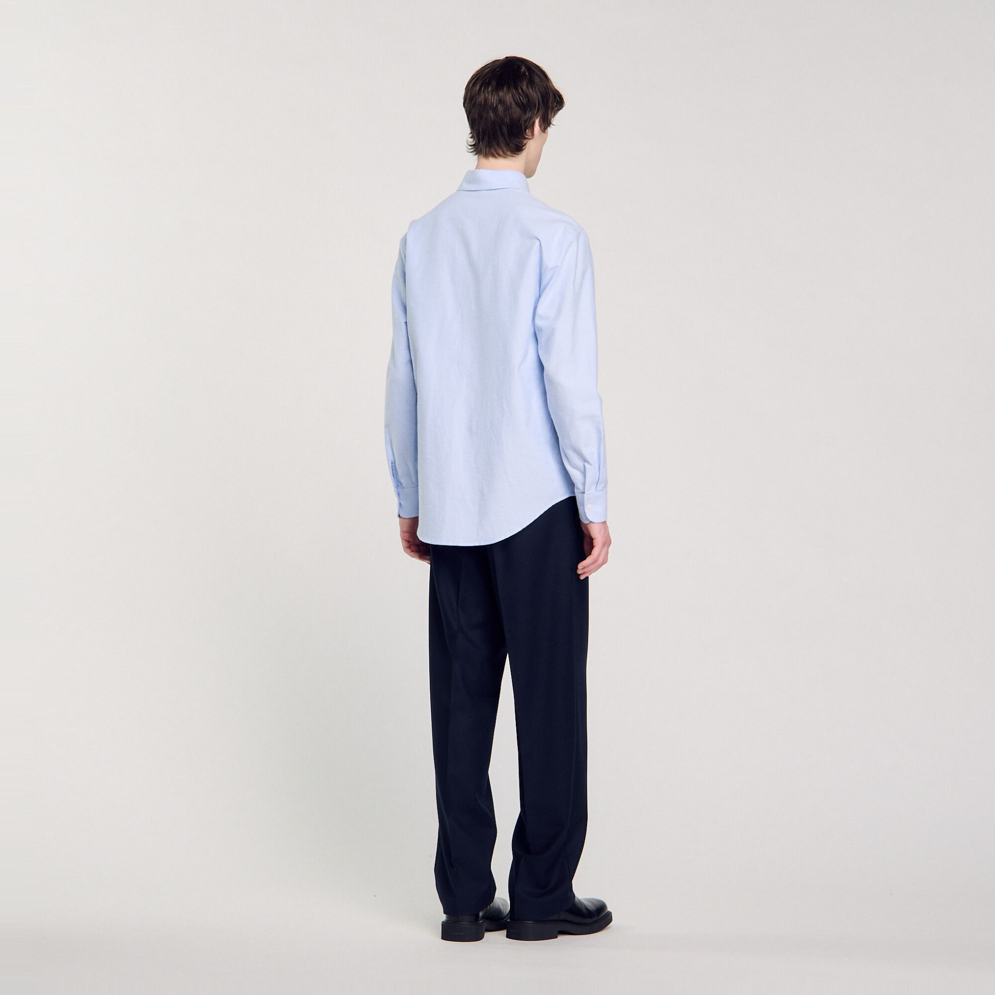 Oxford flannel shirt