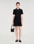 Mini buttoned tweed dress