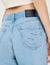 Low-rise straight-leg jeans