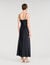 Satin-effect maxi dress