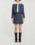 Short tweed skirt