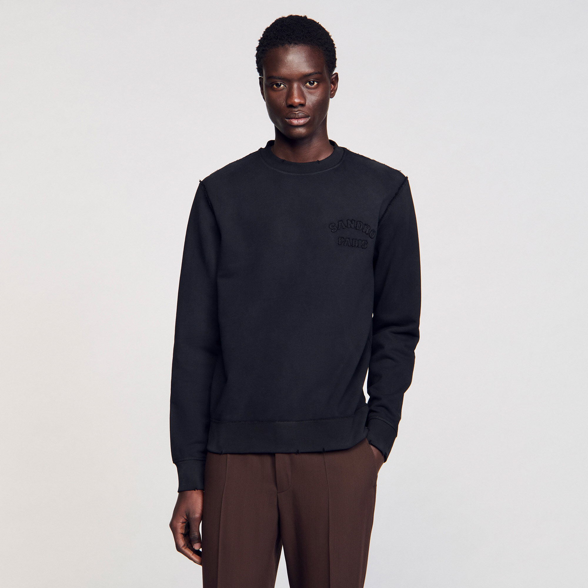 Patch sweatshirt