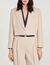 Stripy cropped jacket