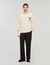 Wool sweater with flower detail