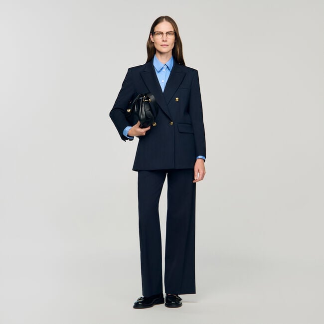 Pinstripe jacket
