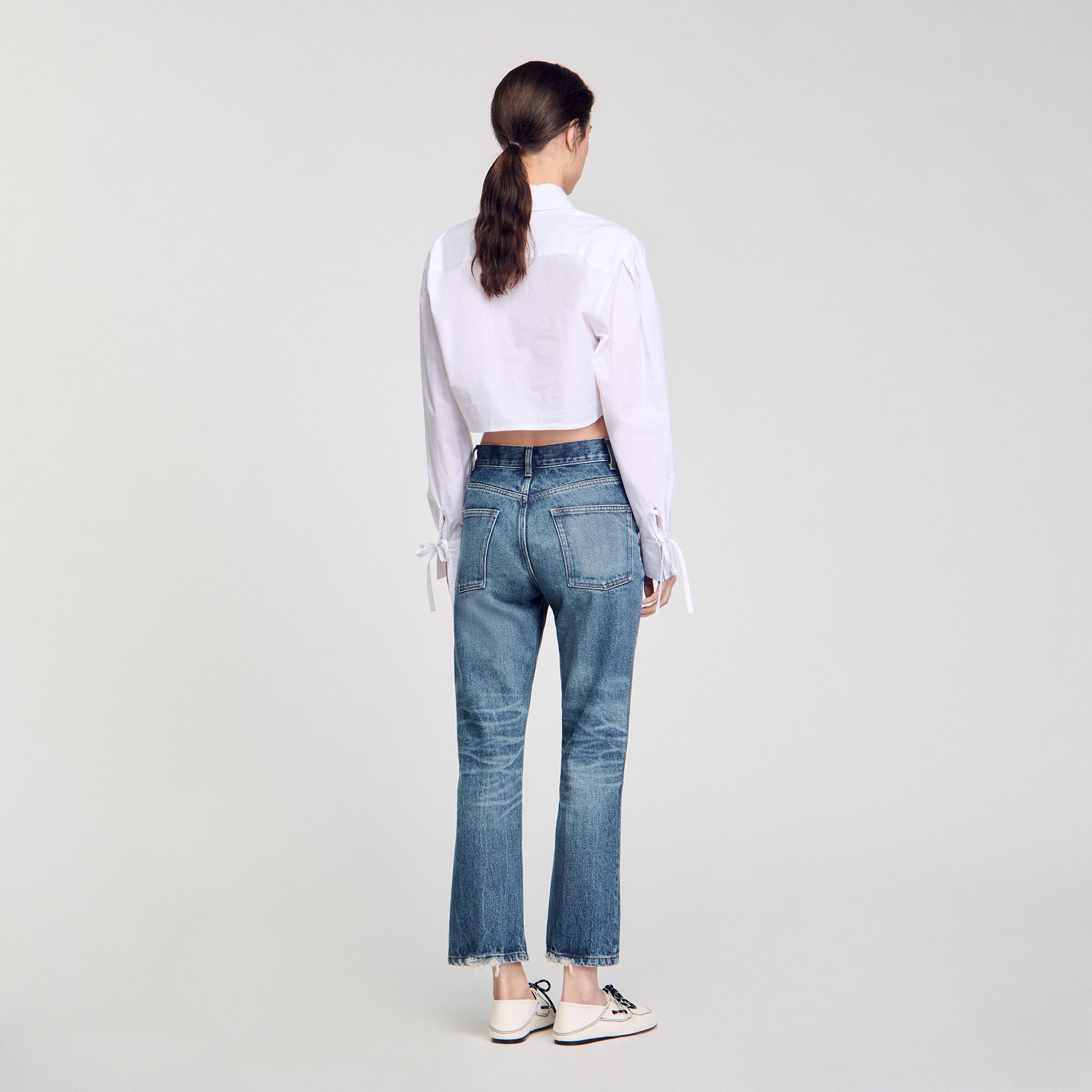 Faded jeans