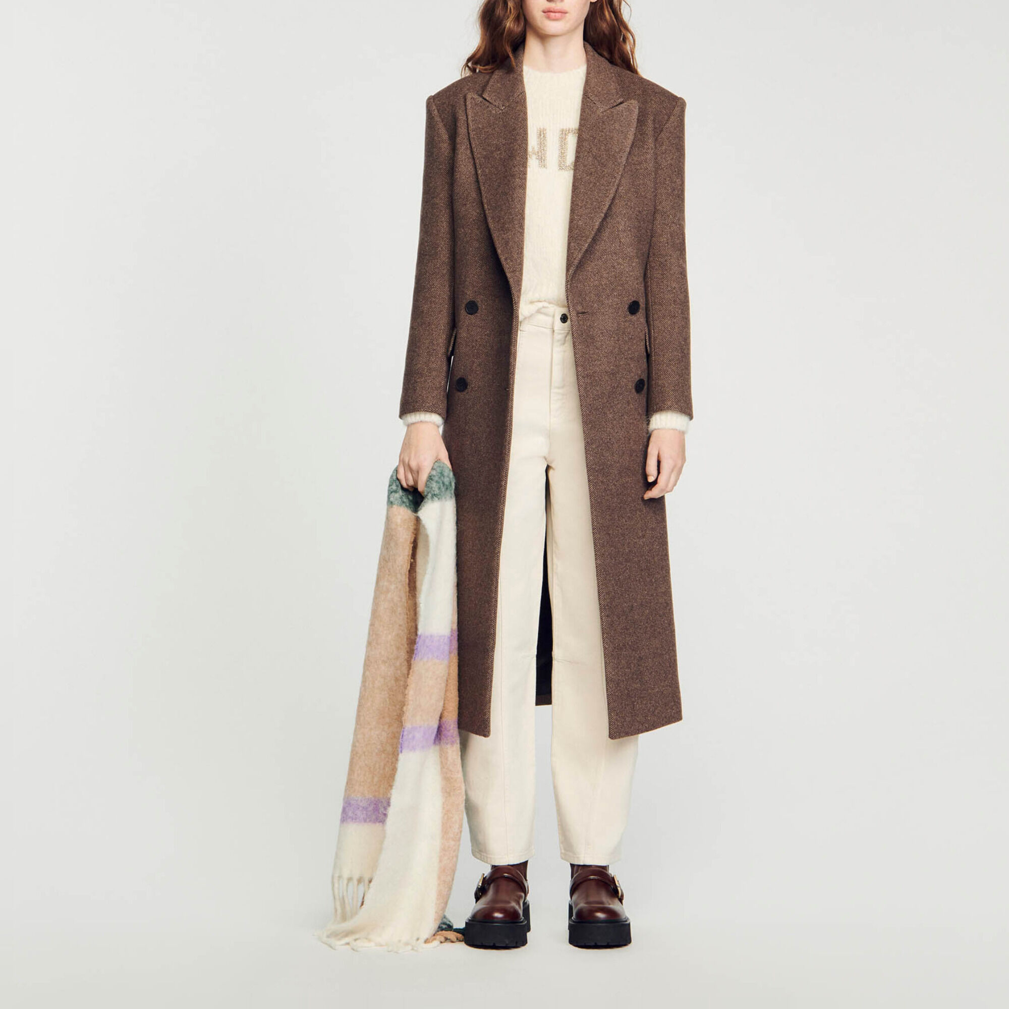 Sandro coat sale shop