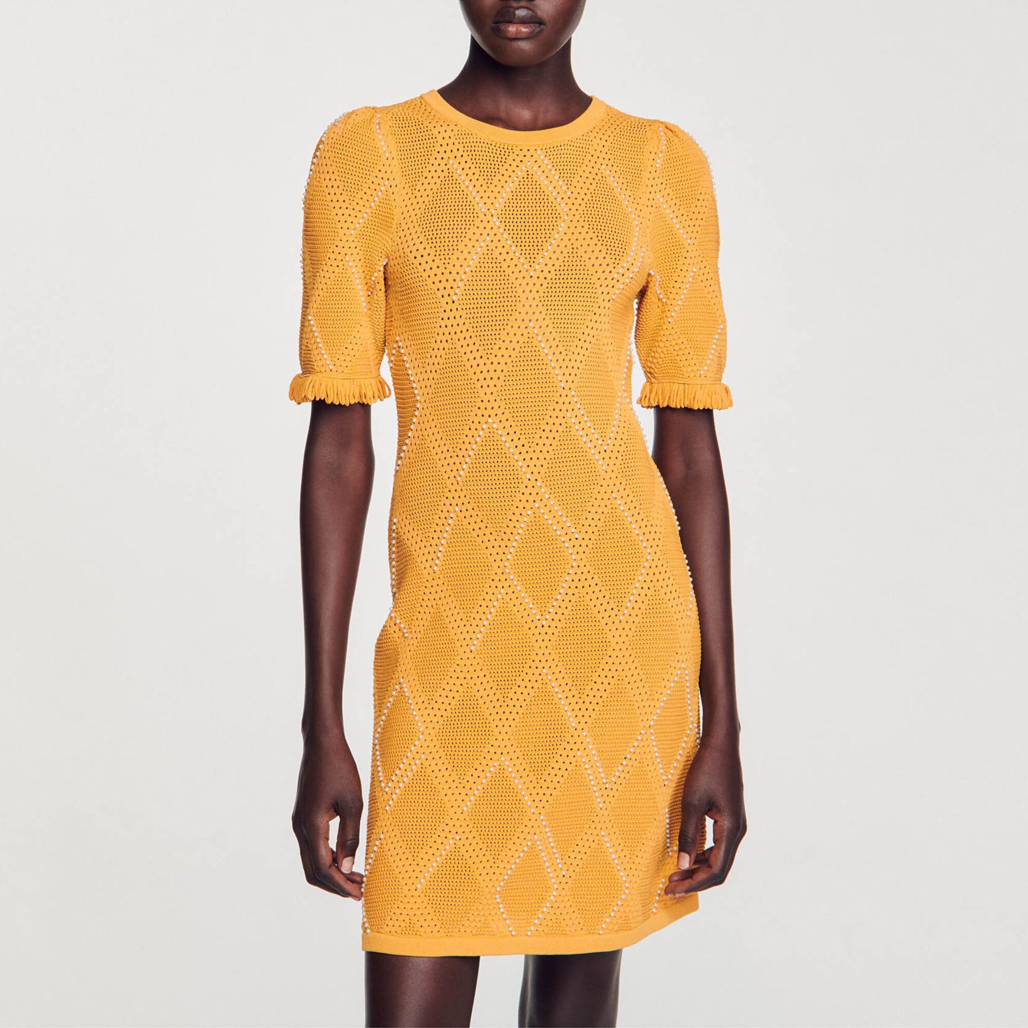 Knit short dress