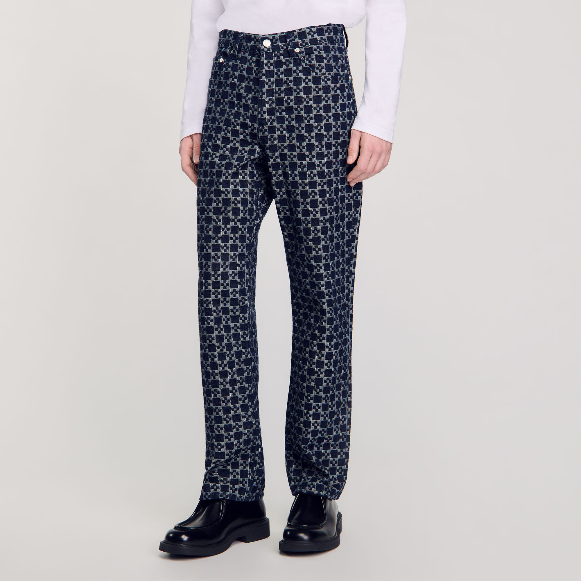 Square Cross straight-leg jeans