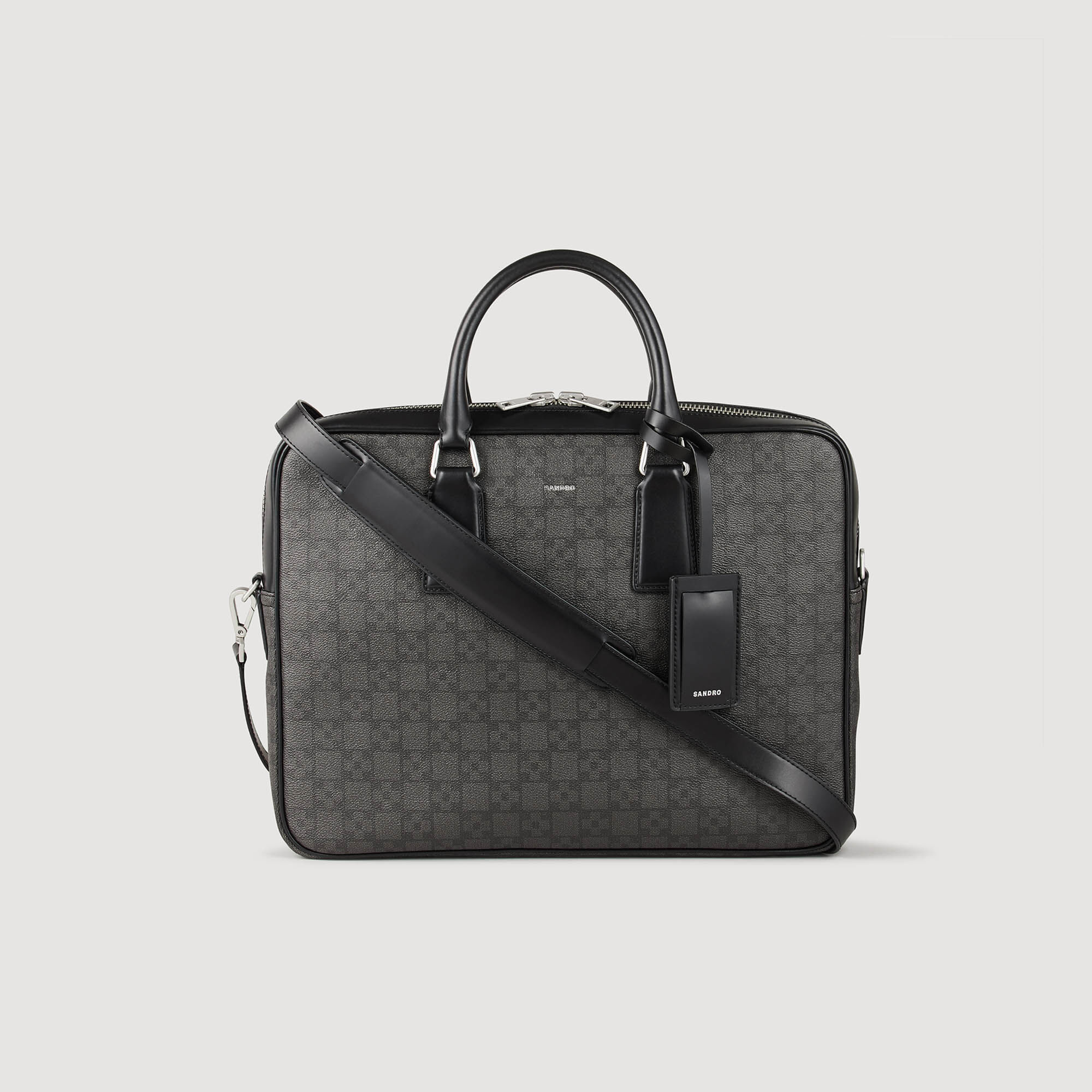 Square briefcase on sale