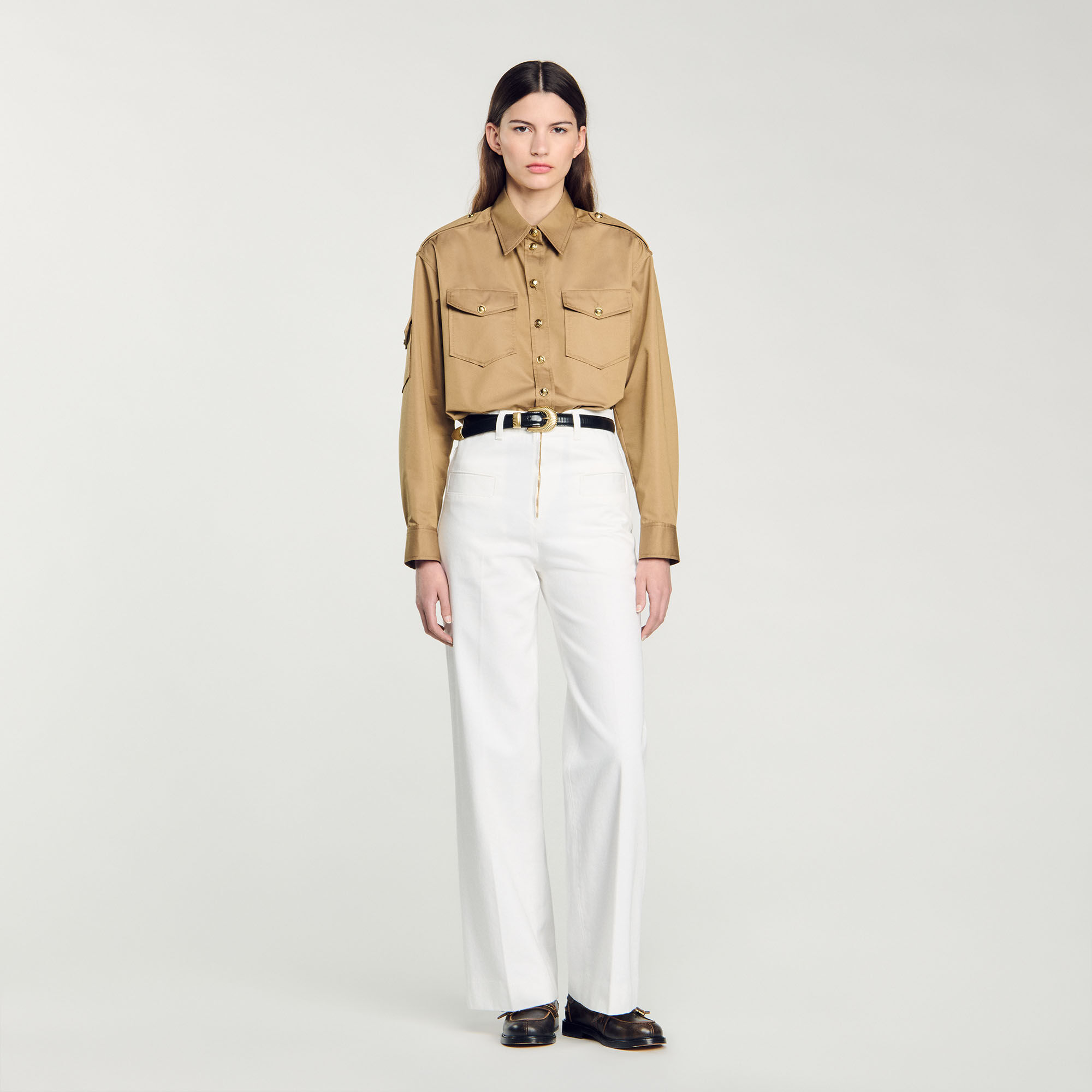 Sandro shirt sale online