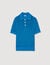 Knit polo shirt