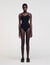 Jewellery detail knit leotard