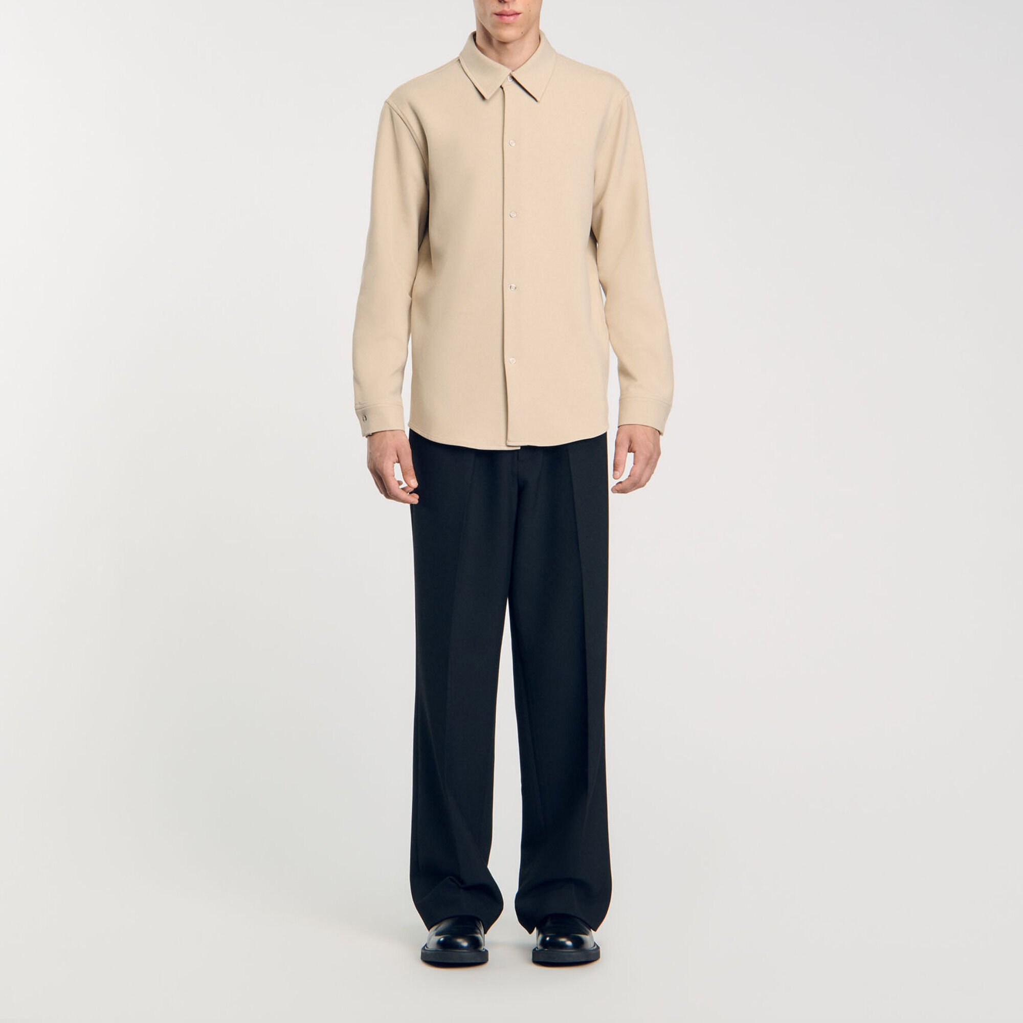 Long-sleeved jersey shirt