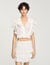 Ruffled crop top