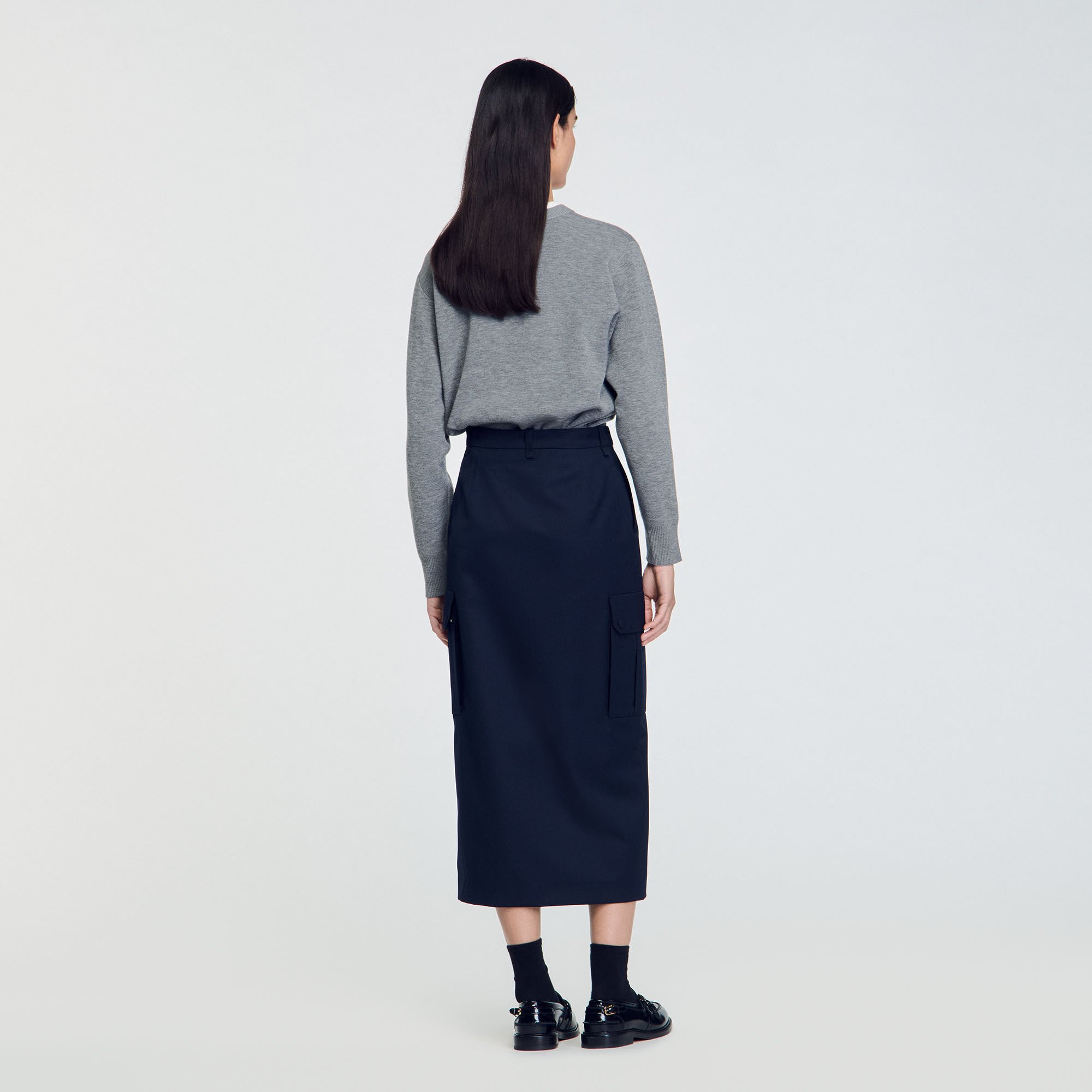Maxi cargo skirt