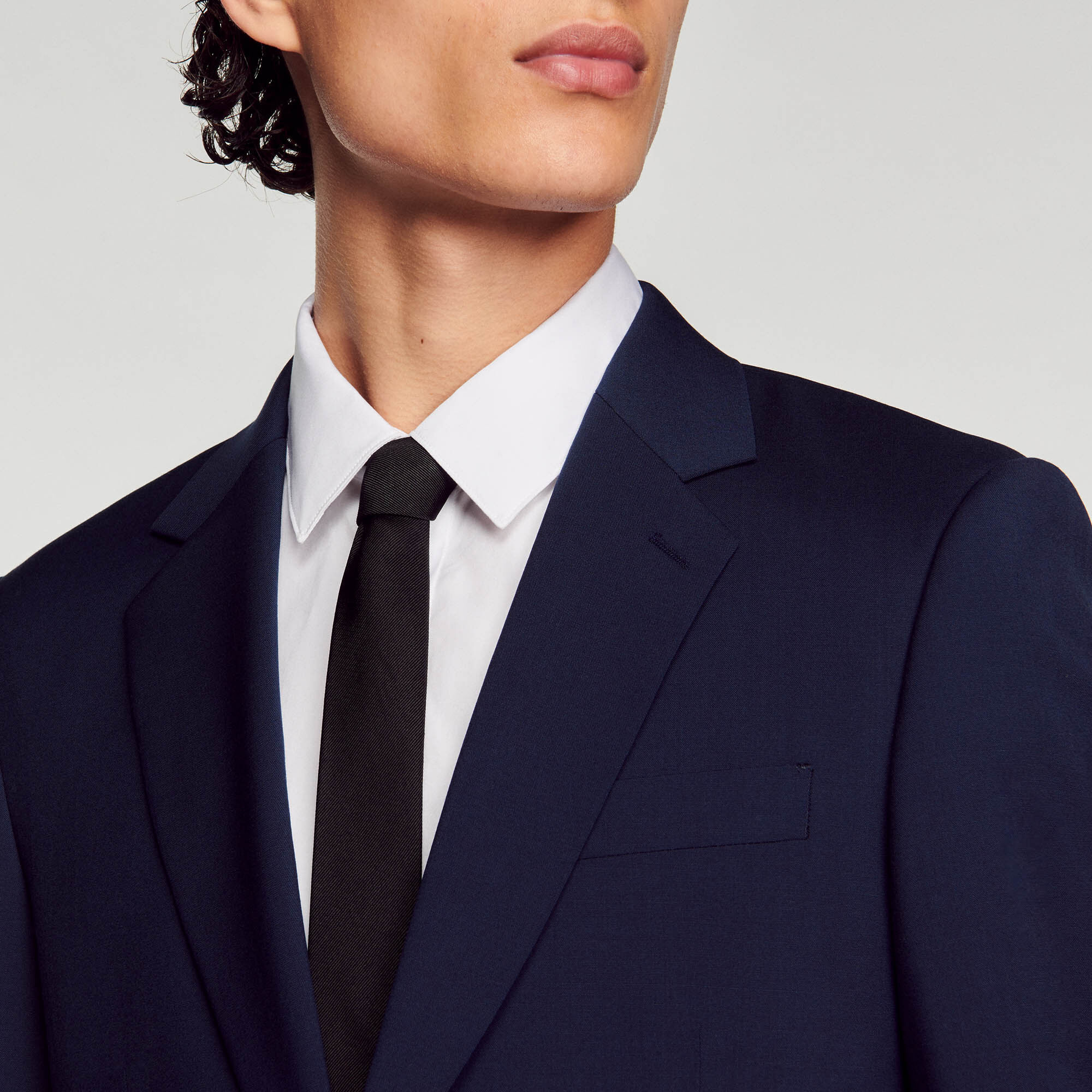 Wool suit jacket