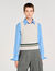 Sleeveless short sweater