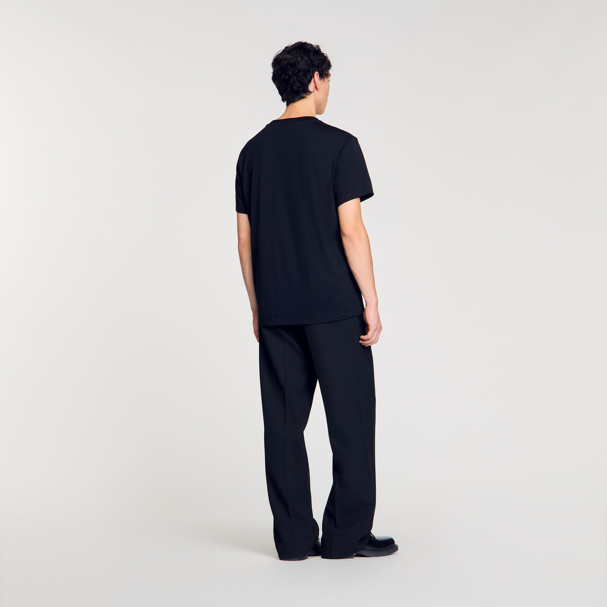 T-shirt with snake detail