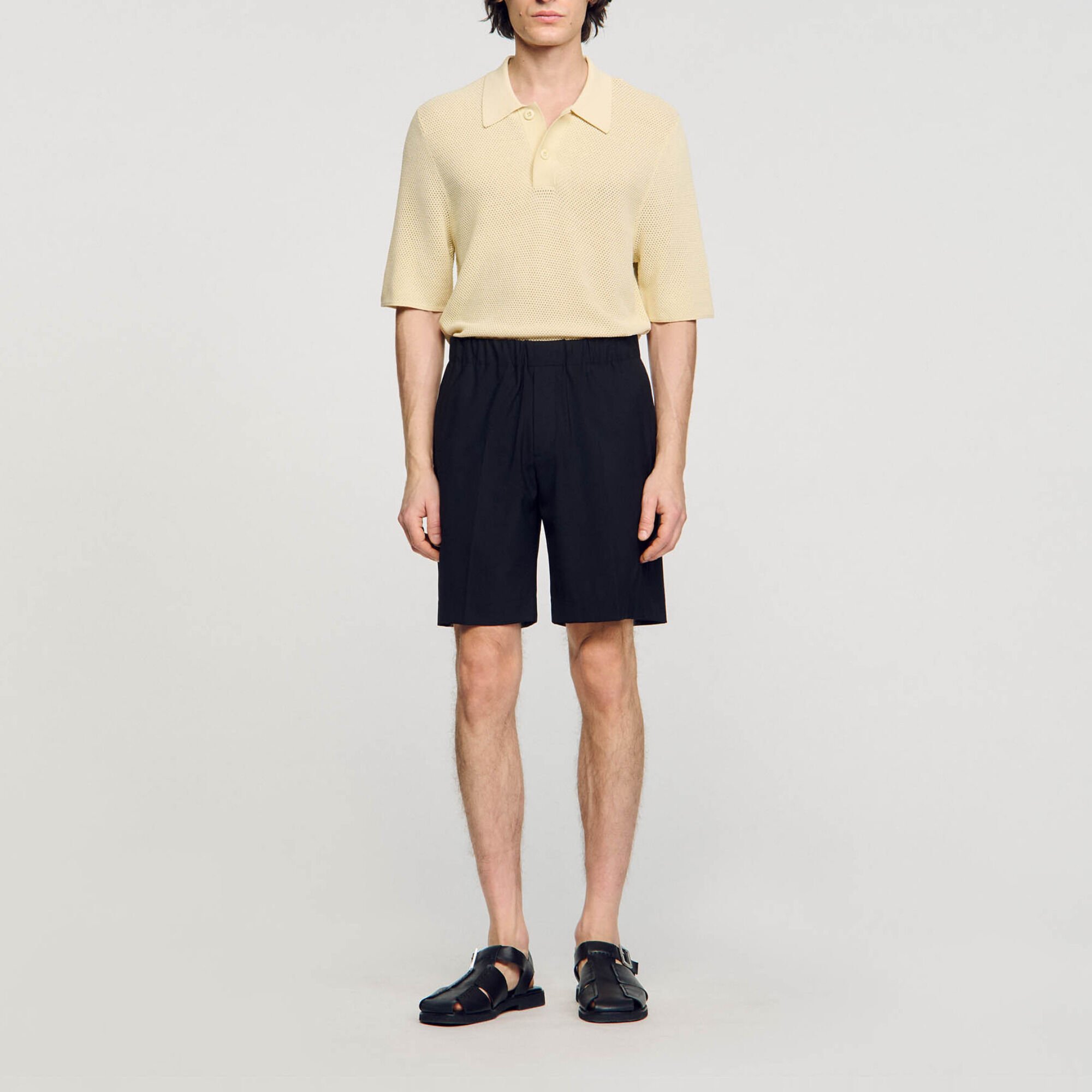 Wide-leg shorts