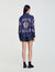 Patterned silk shirt