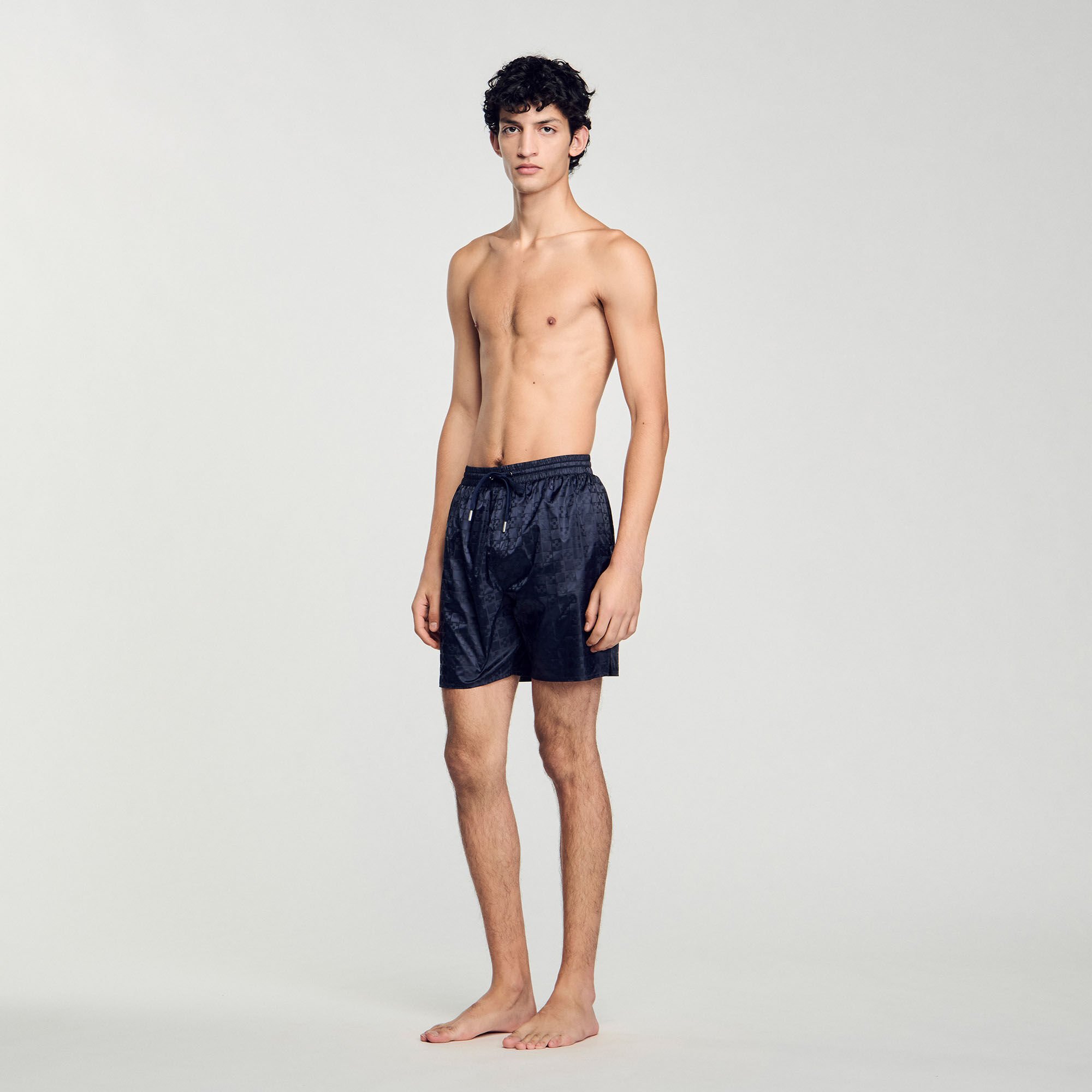 Square Cross swim shorts