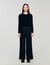 Pointelle collar cardigan