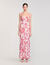 Floral print maxi dress