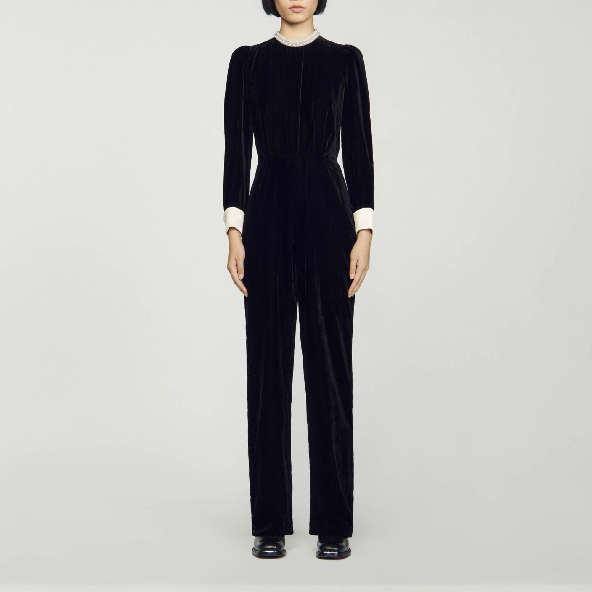 Velvet jumpsuit