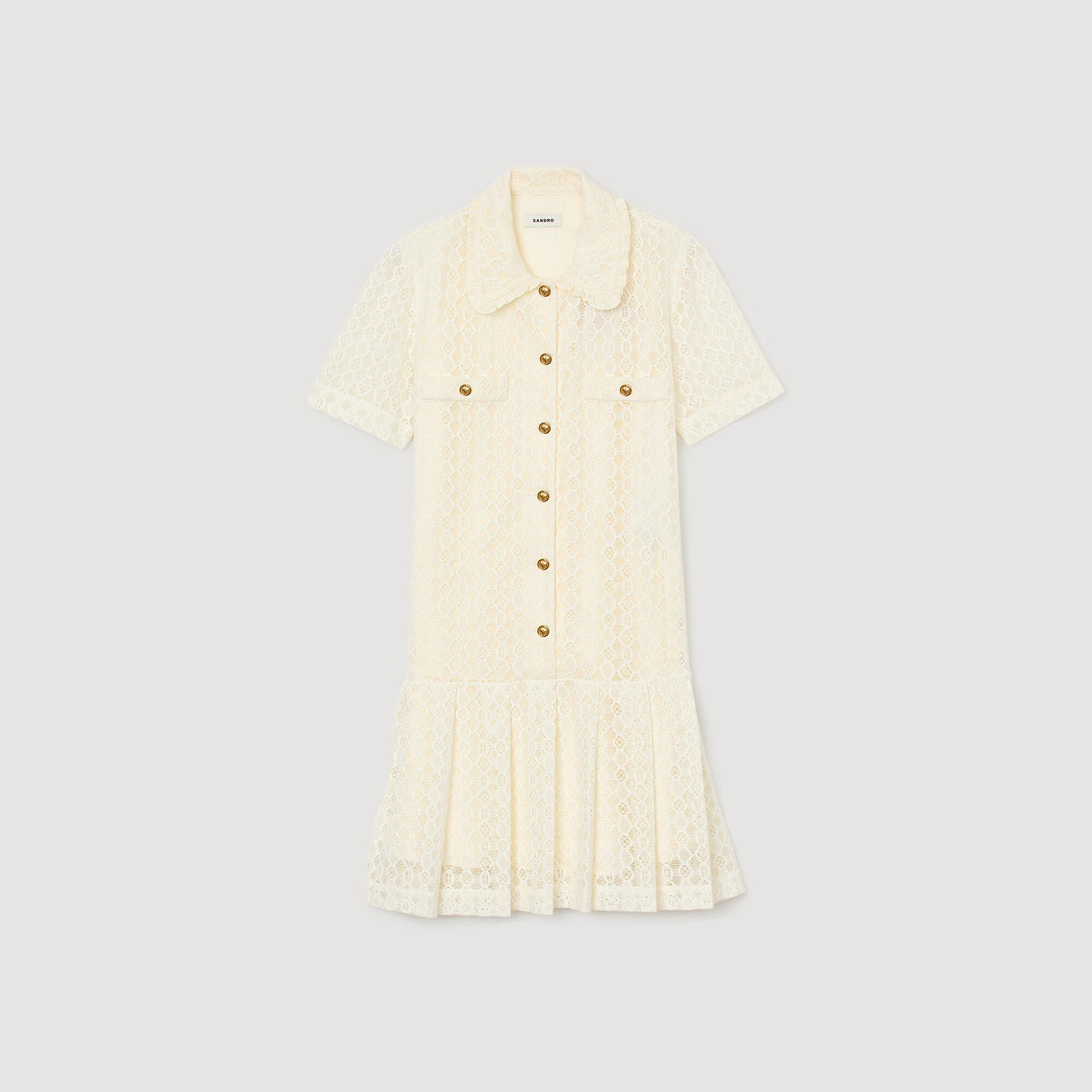 Mini lace dress