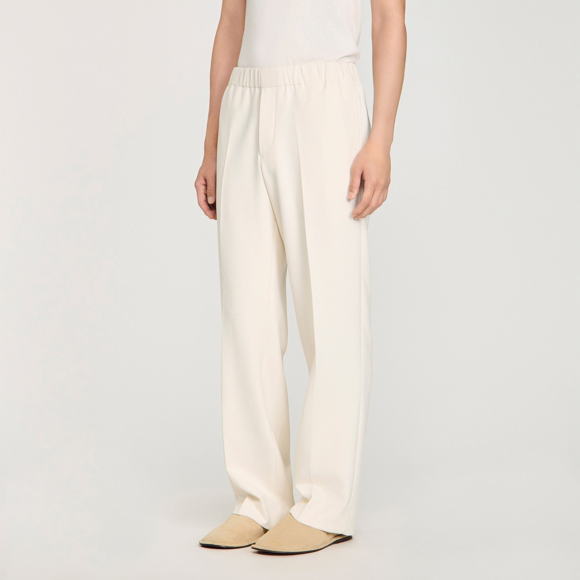 Wide-leg trousers