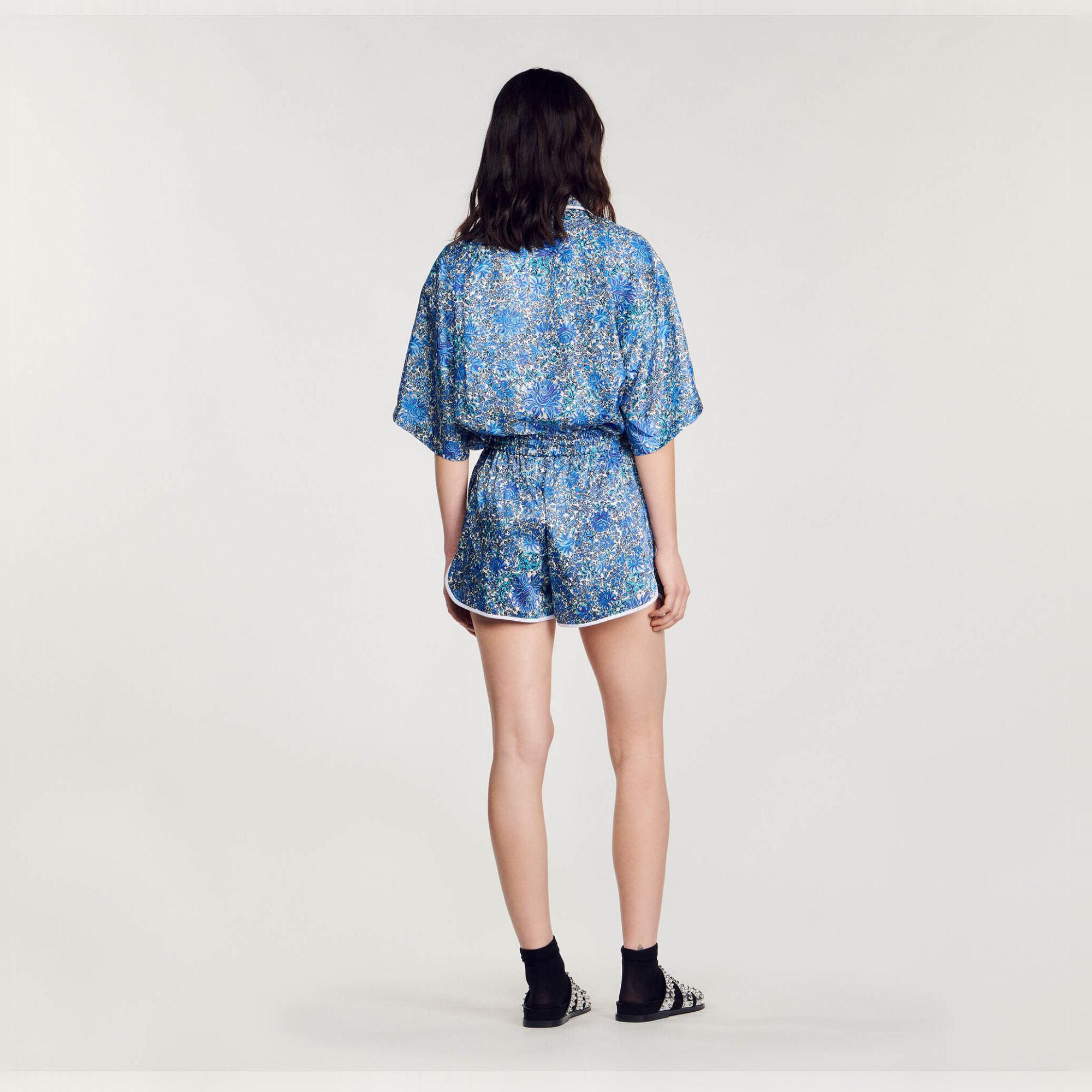 Floral print shorts