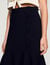 Midi ruffled skirt