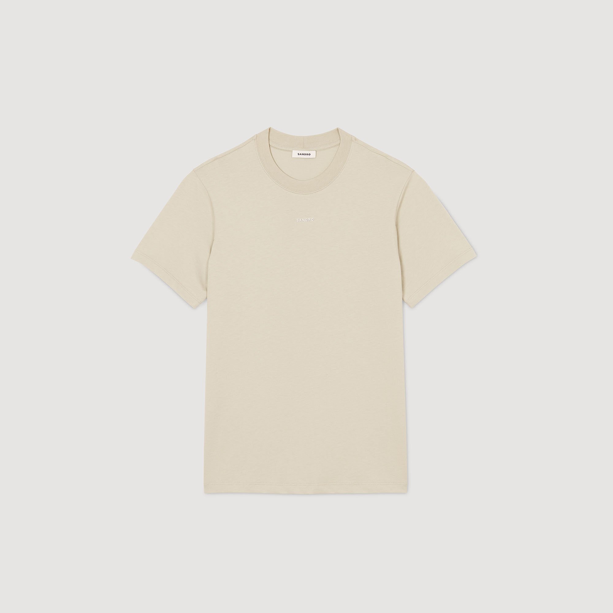 Cotton T-shirt with logo
