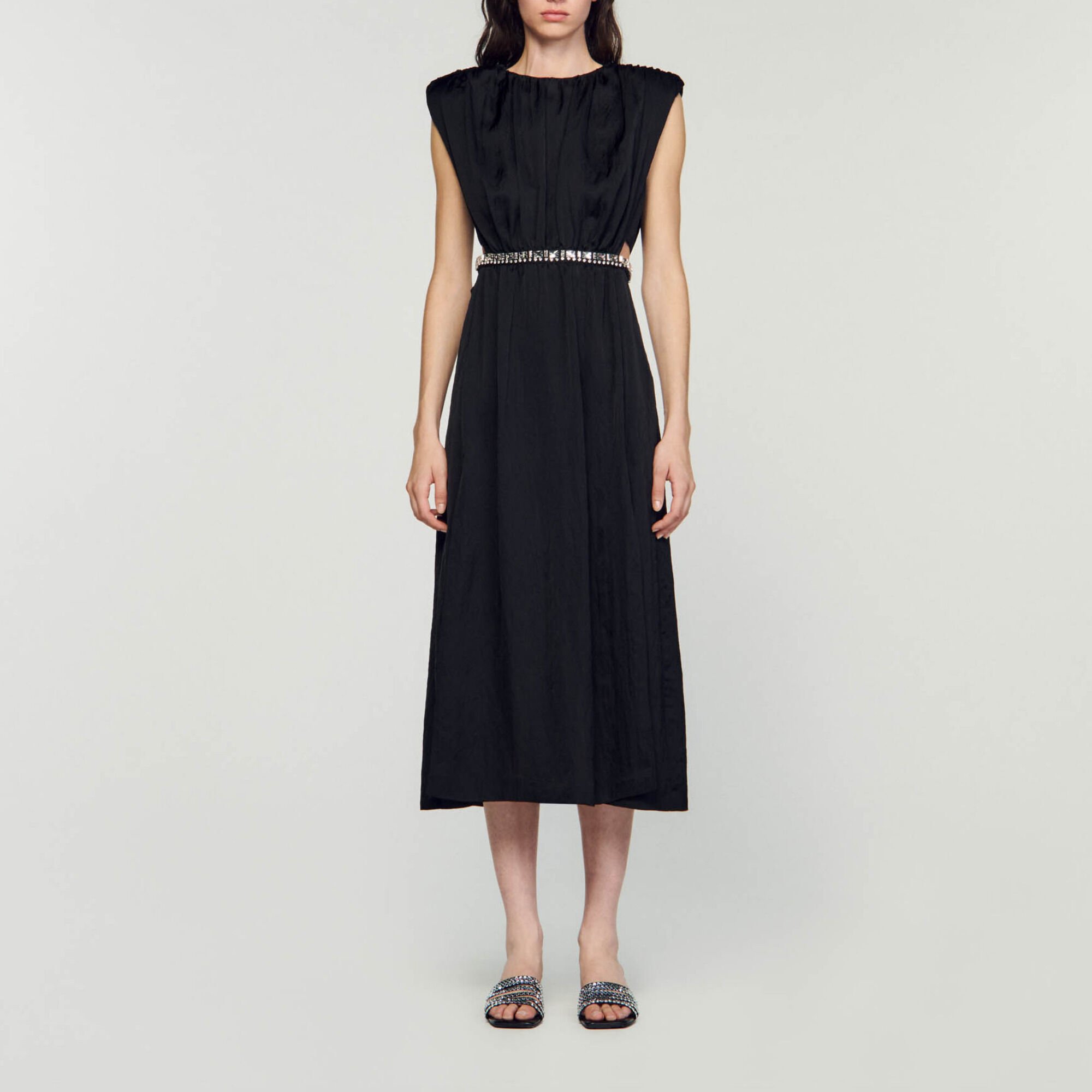 Jewelry-style maxi dress 