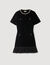Mini velvet dress